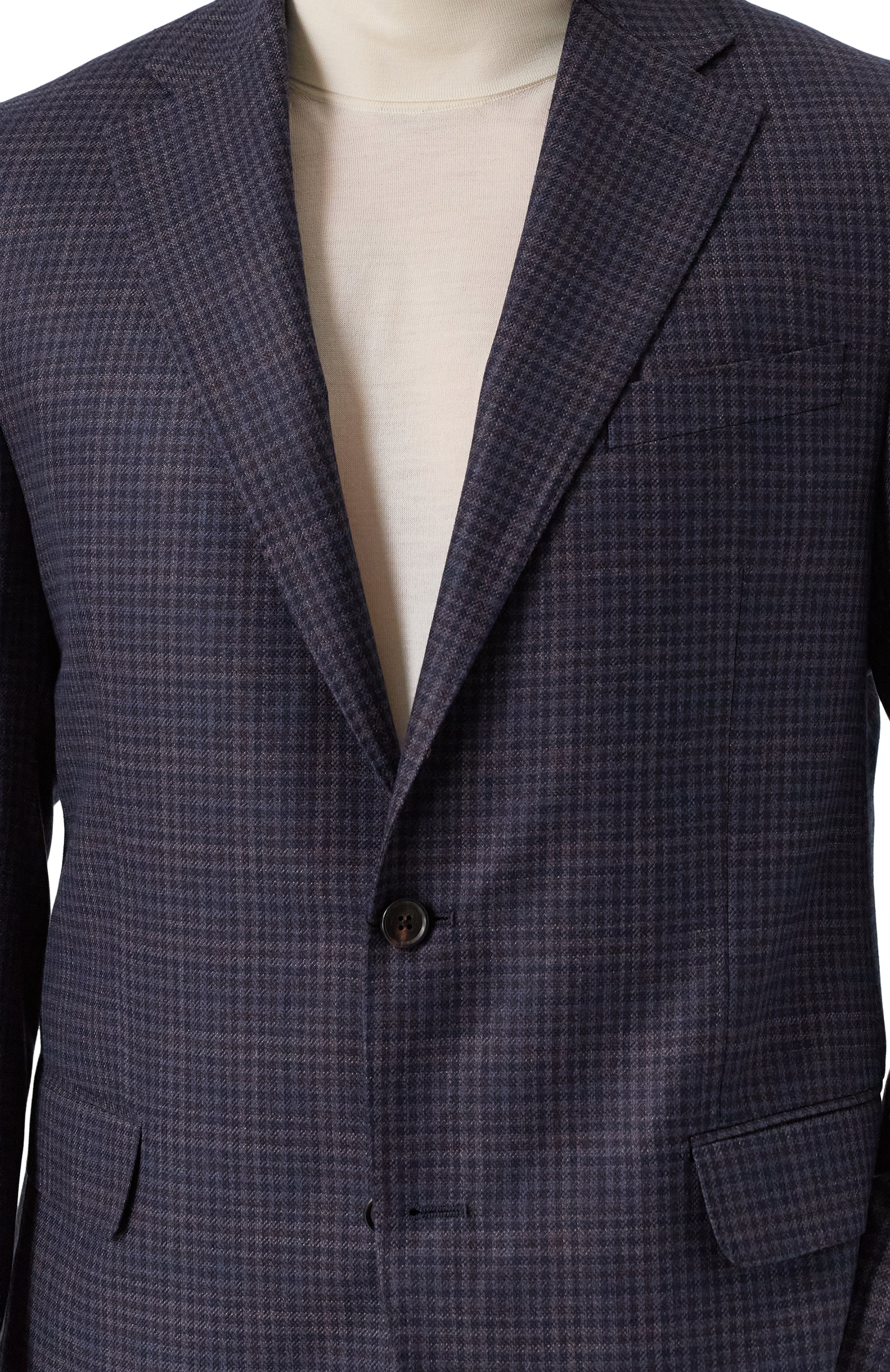 Пиджак из шелка и шерсти CORNELIANI, арт. 266008-2616921, фото 7