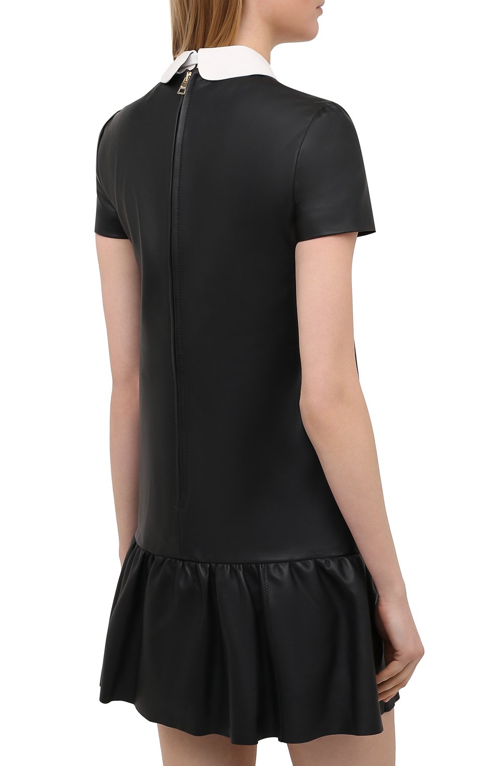 Кожаное платье REDVALENTINO, арт. VR3ND00Y/4ST, фото 4