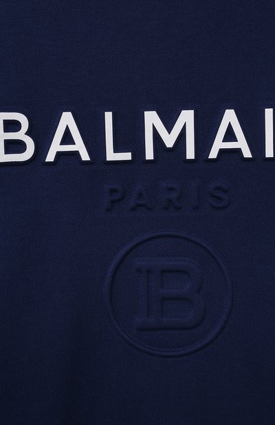 Хлопковый свитшот BALMAIN, арт. 6O4680, фото 3
