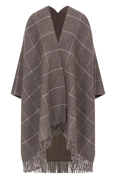 Женская кашемировое пончо BRUNELLO CUCINELLI, арт. MSCDAGP31