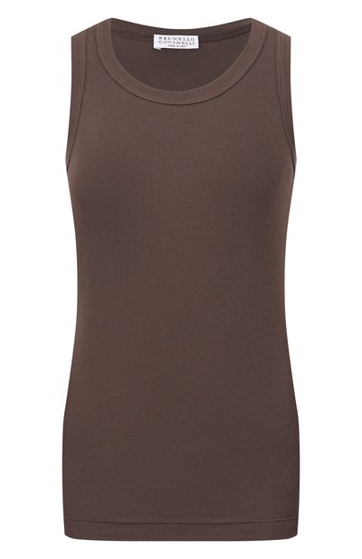 Хлопковая майка BRUNELLO CUCINELLI, арт. M0TC8FX230, фото 1