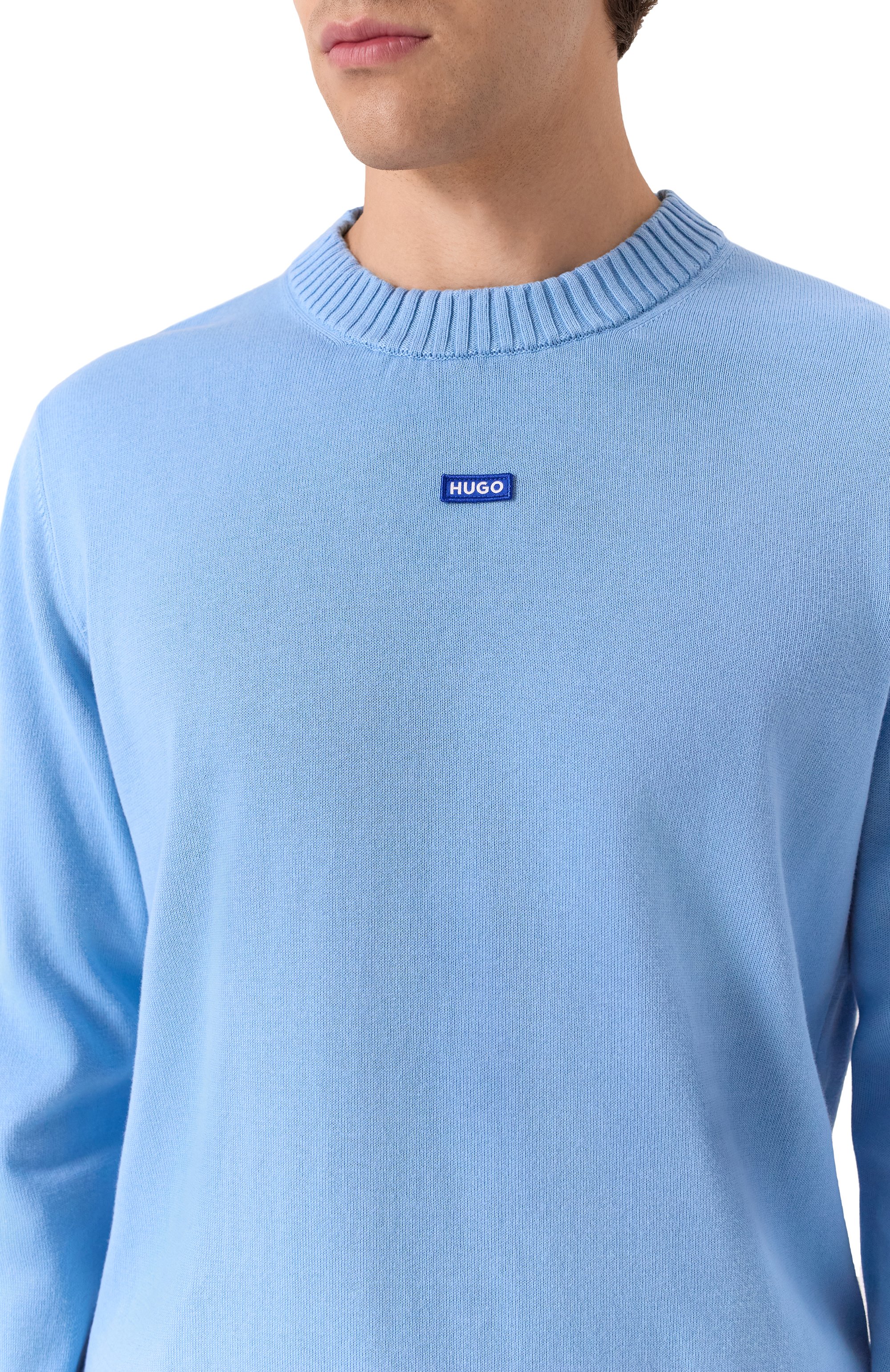 Хлопковый джемпер HUGO BLUE, арт. 50514698, фото 5