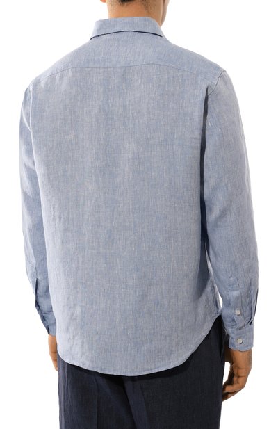 Льняная рубашка PAUL&SHARK, арт. 25413252/XL, фото 4