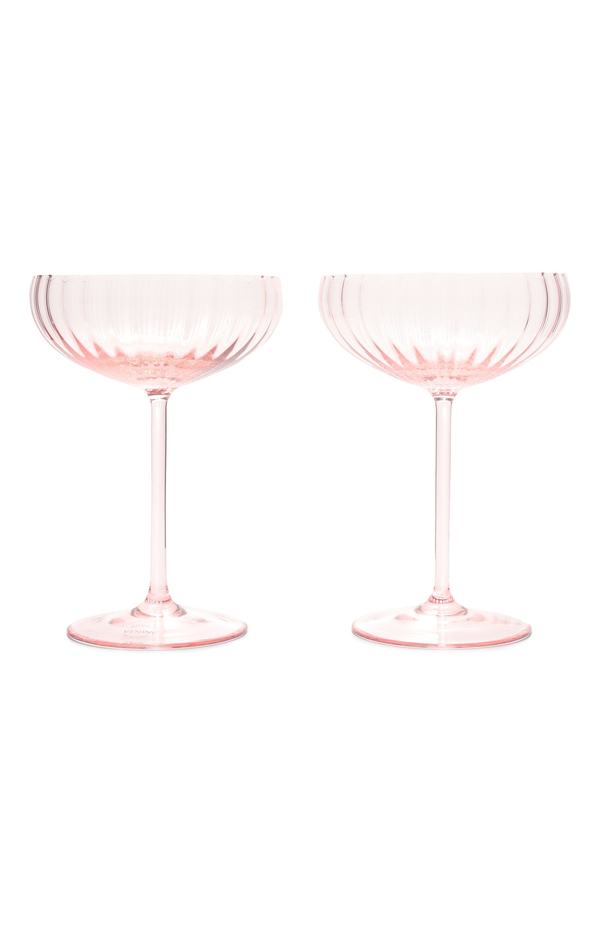 Набор из 2-х бокалов для шампанского bollicine VENINI, арт. PZ334325R02E0BED, фото 1