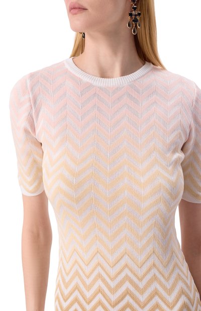 Платье из хлопка и вискозы MISSONI, арт. DS25SG0T/BK044V, фото 5