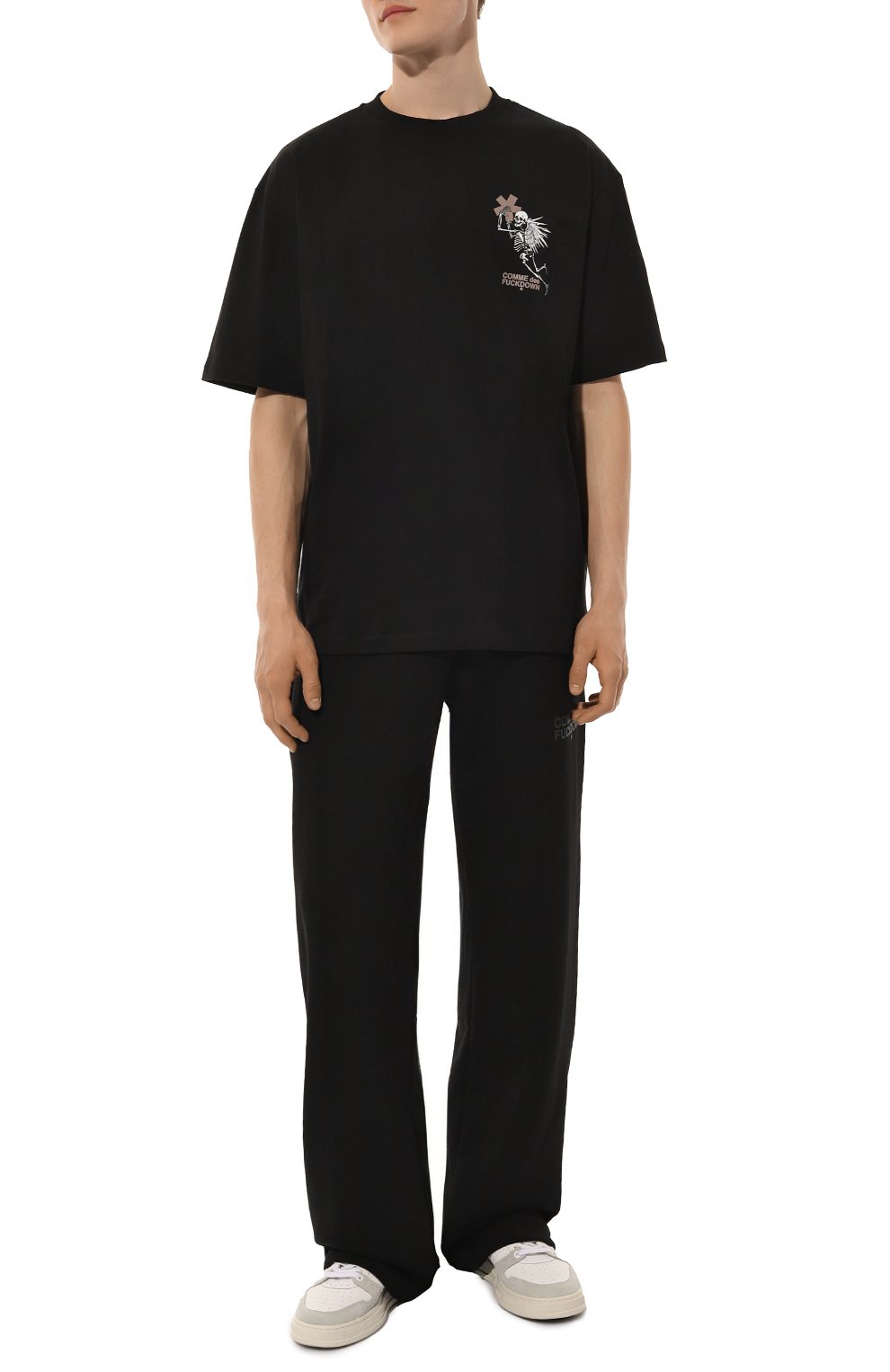 Хлопковая футболка COMME DES FUCKDOWN, арт. CFABM01334, фото 2