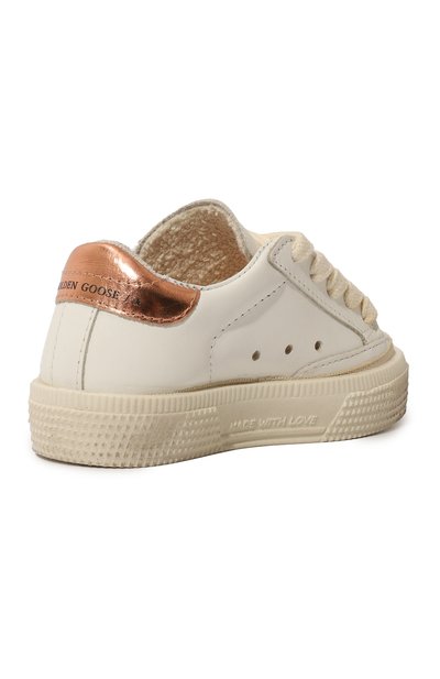 Кожаные кеды may GOLDEN GOOSE DELUXE BRAND, арт. GJF00112.F003303, фото 3