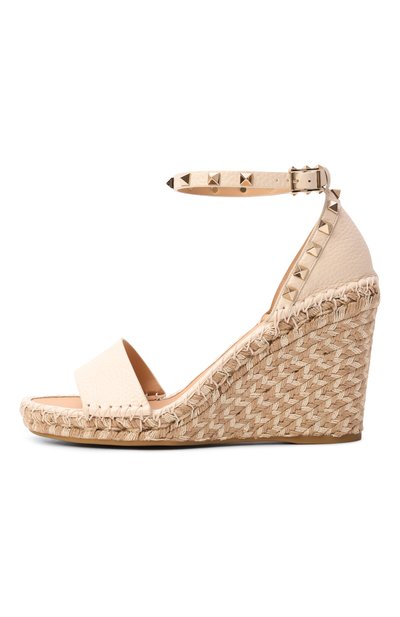 Кожаные босоножки rockstud double 105 VALENTINO, арт. 8W2S0090/FEQ, фото 4