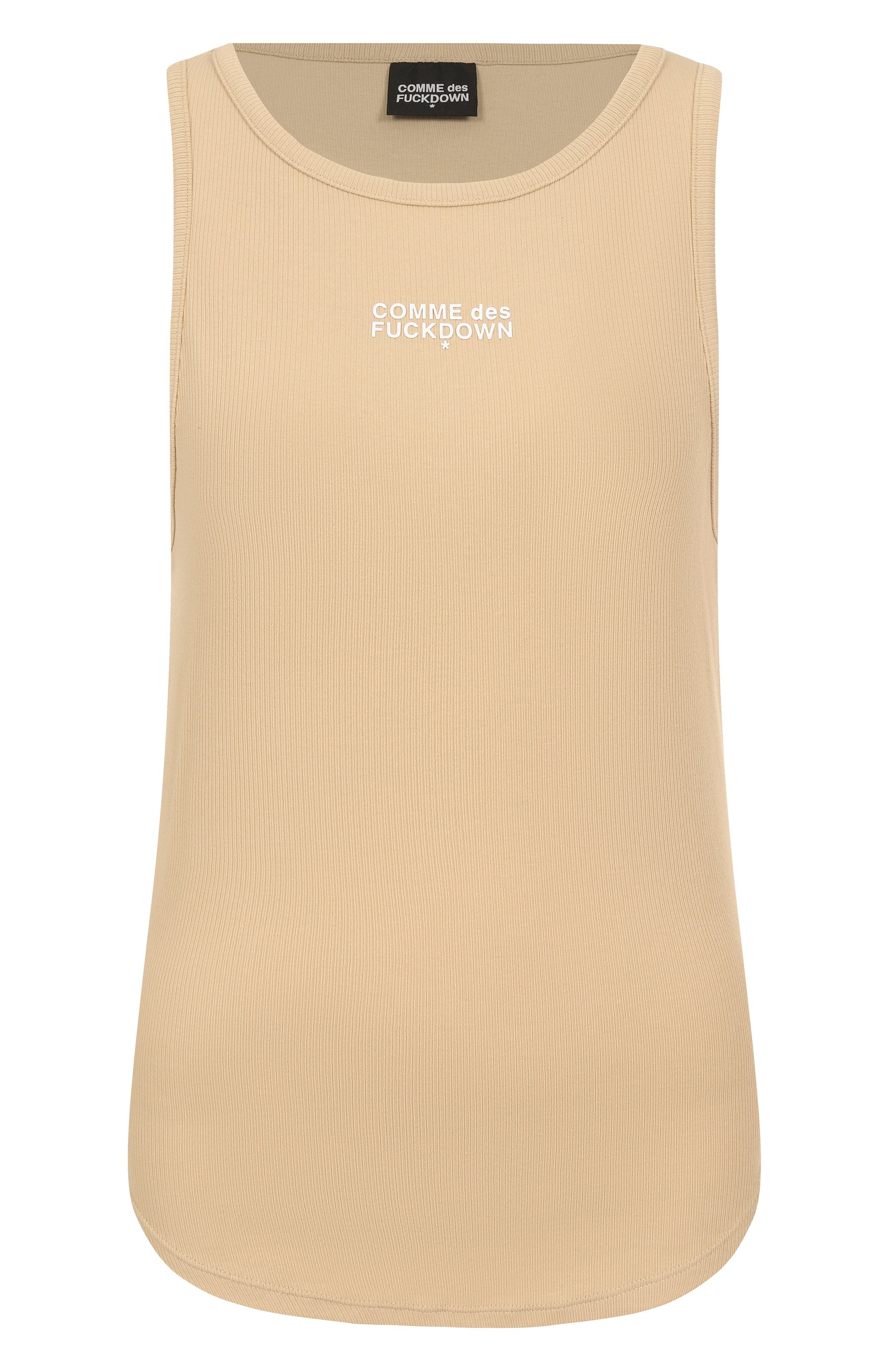Хлопковая майка COMME DES FUCKDOWN, арт. CFABW01246, фото 1