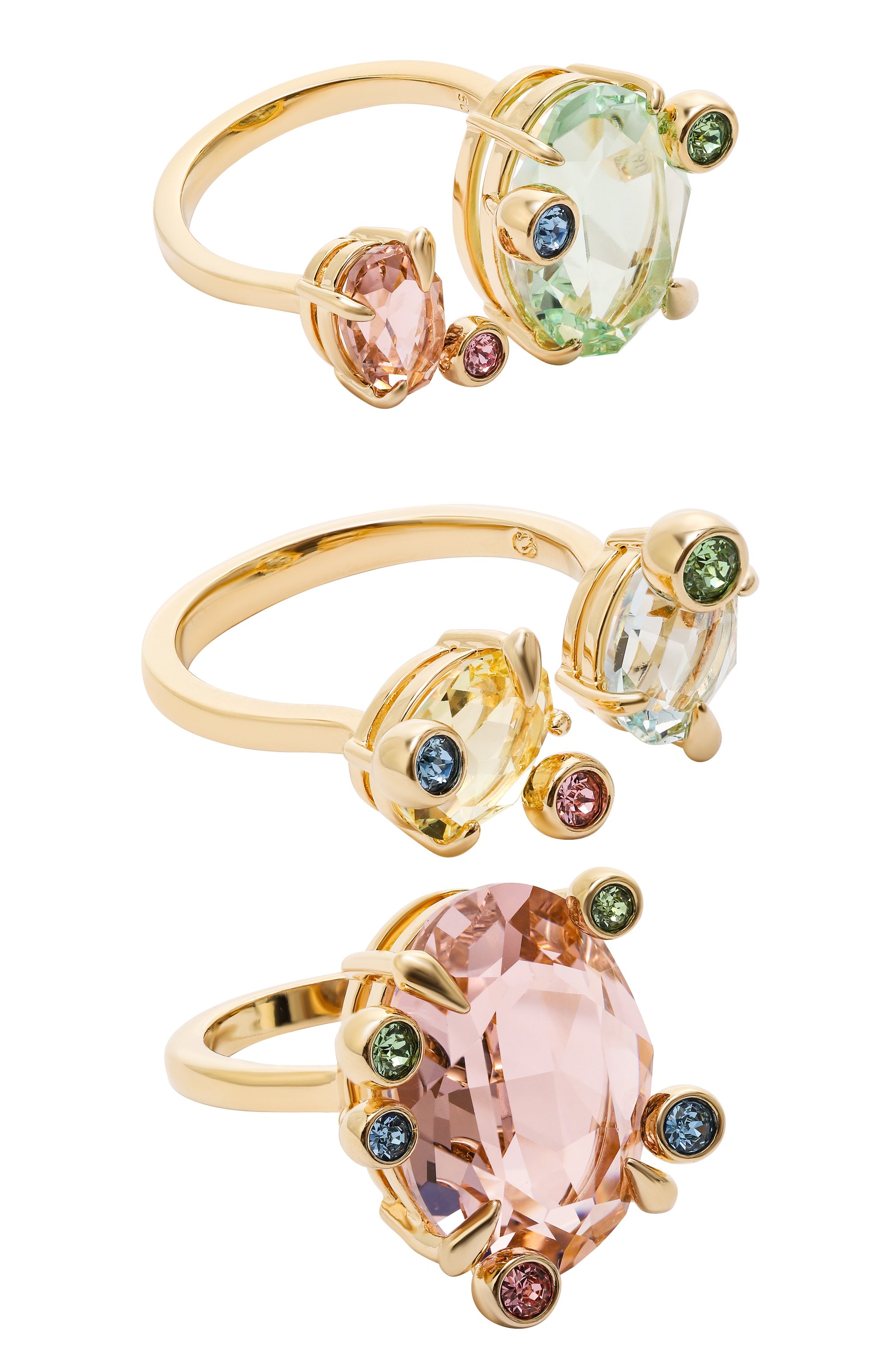 Комплект из трех колец gema SWAROVSKI, арт. 5705814, фото 1