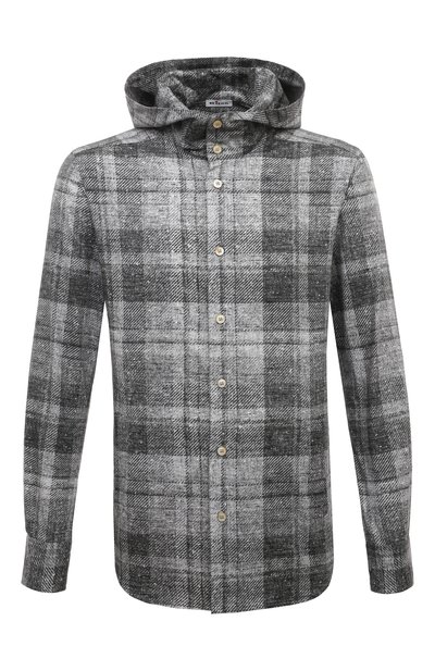 Мужская хлопковая рубашка KITON, арт. UMCMARH0867504