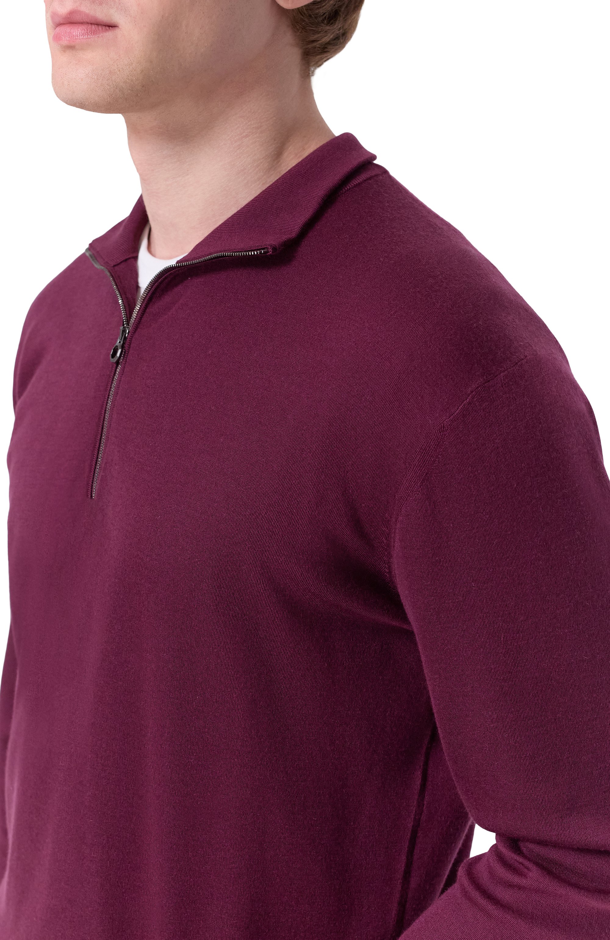 Кашемировый джемпер STEFANO RICCI бордового цвета по цене 321000 руб., арт. W505003L24/W25303, фото 5 Кашемировый джемпер STEFANO RICCI, арт. W505003L24/W25303, фото 5