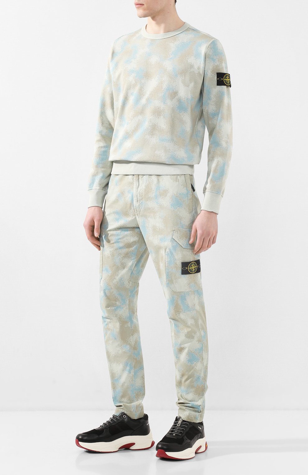 Хлопковые брюки-карго STONE ISLAND, арт. 7215323EE, фото 2