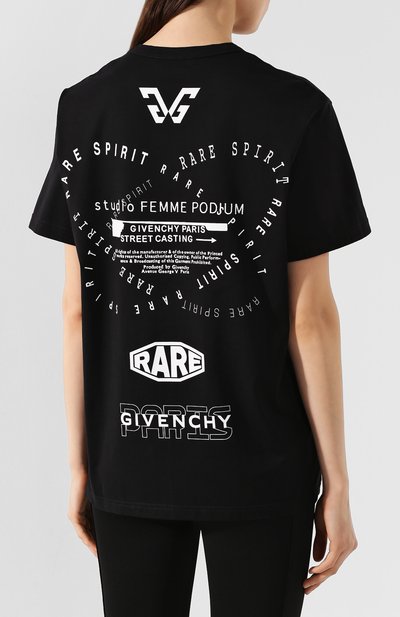 Хлопковая футболка GIVENCHY, арт. BW70753Z33, фото 4