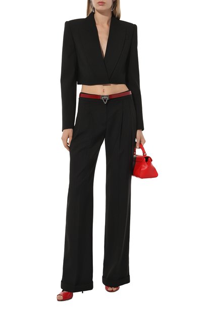 Шерстяной жакет ALEXANDER MCQUEEN черного цвета по цене 245000 руб., арт. 746878/QJACX, фото 2 Шерстяной жакет ALEXANDER MCQUEEN, арт. 746878/QJACX, фото 2