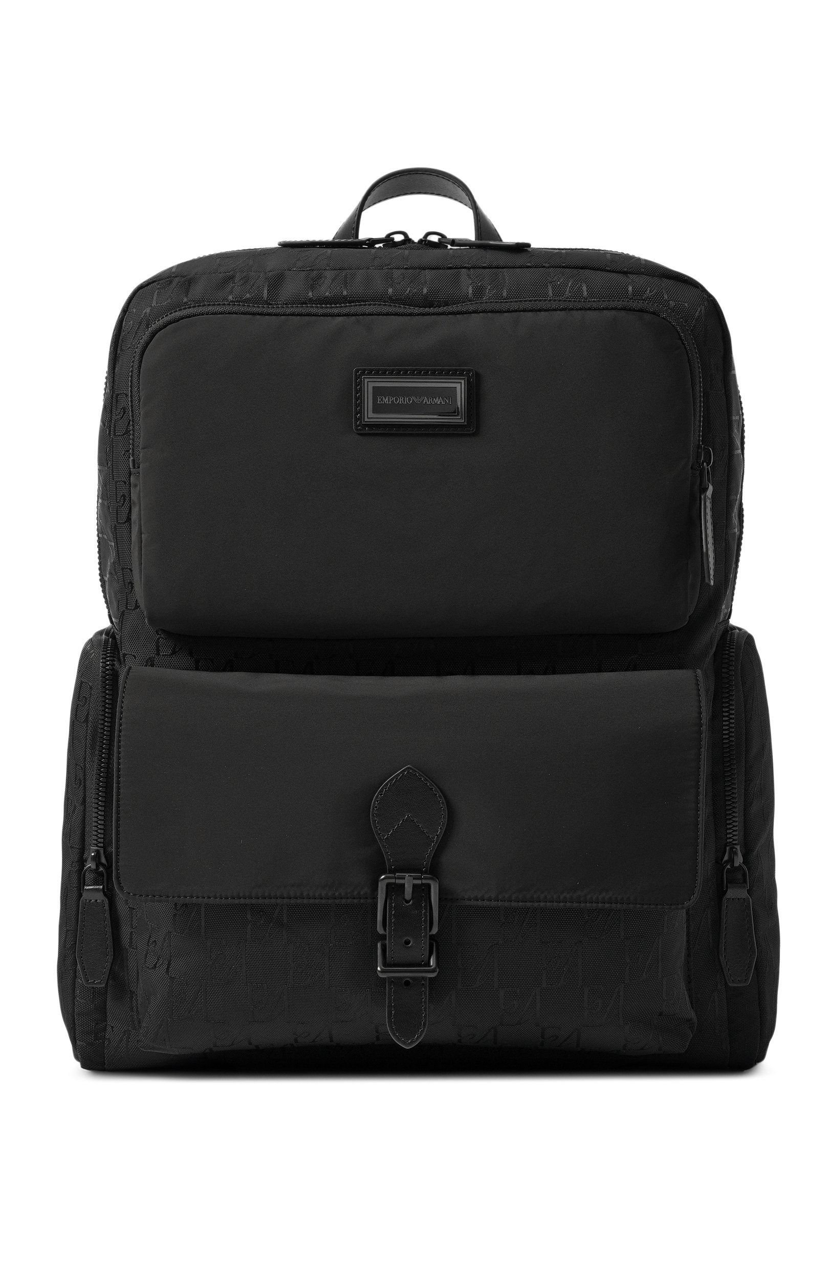 Рюкзак EMPORIO ARMANI черного цвета по цене 56650 руб., арт. EM006518/AF28810, фото 1 Рюкзак EMPORIO ARMANI, арт. EM006518/AF28810, фото 1