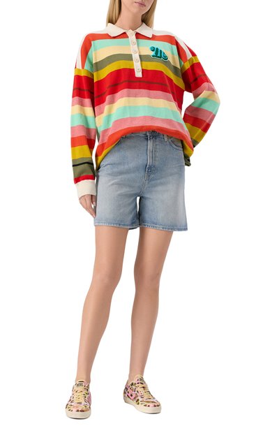 Хлопковое поло MOTHER, арт. 81966-1665, фото 2