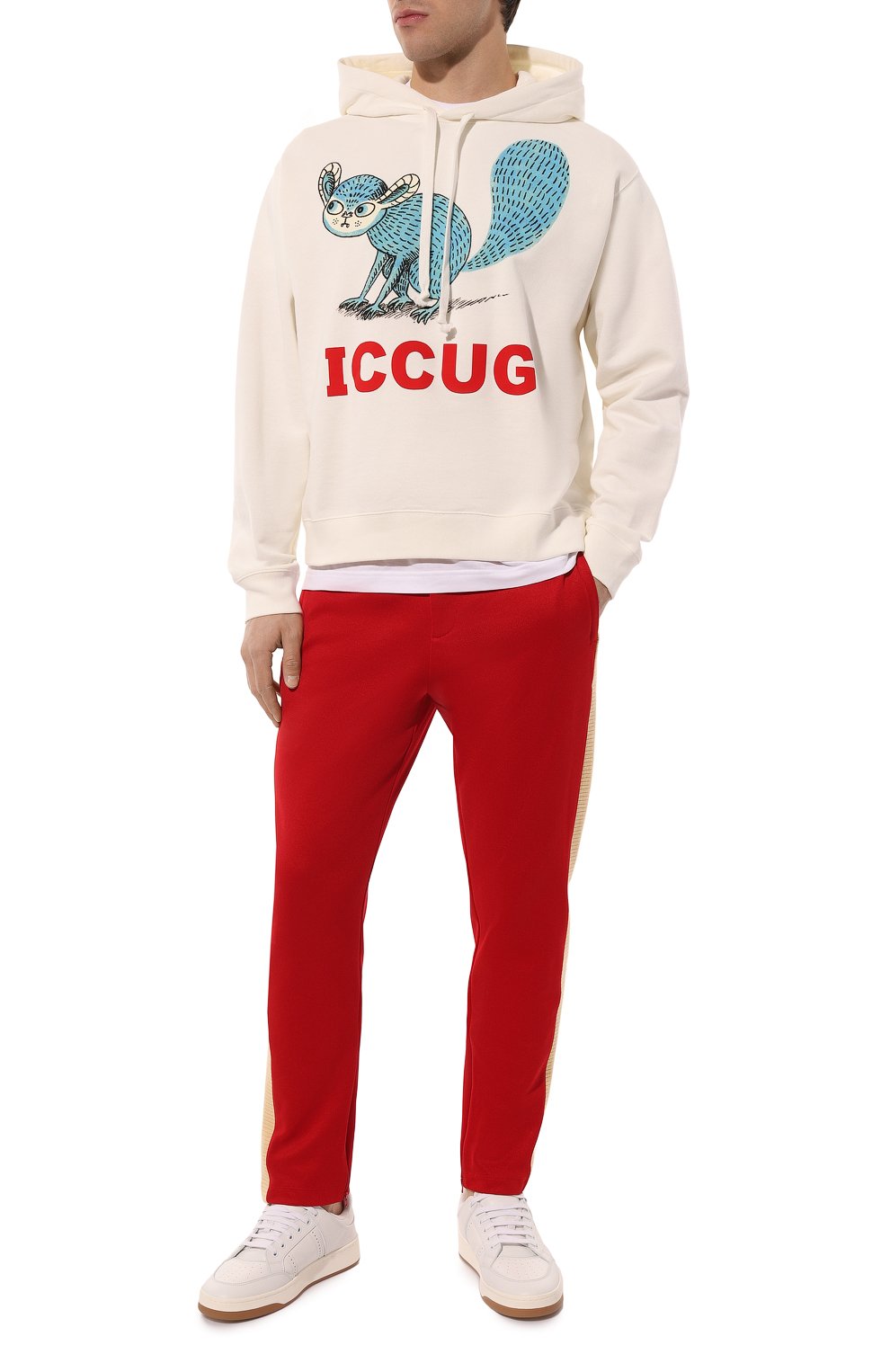 Хлопковое худи GUCCI, арт. 646953 XJDJR, фото 2