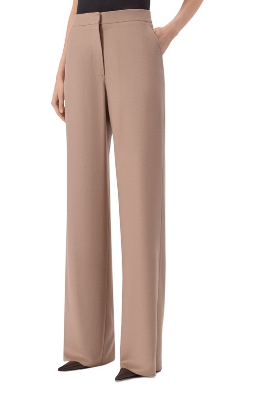 Брюки из кашемира и шерсти MVST M25.1MW.T010NEW/LC3024 Бежевый  M25.1MW.T010NEW/LC3024 Фото 3