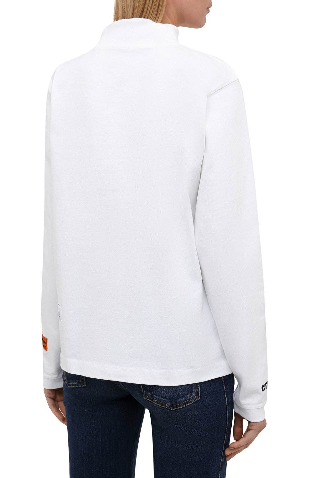 Хлопковый лонгслив HERON PRESTON, арт. HWAB015F21JER0010110, фото 4