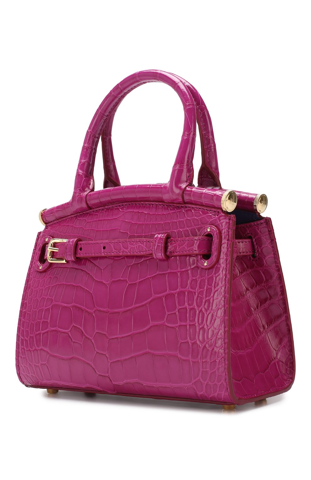 Сумка rl50 mini из кожи аллигатора RALPH LAUREN, арт. 435769101/AMIS, фото 3