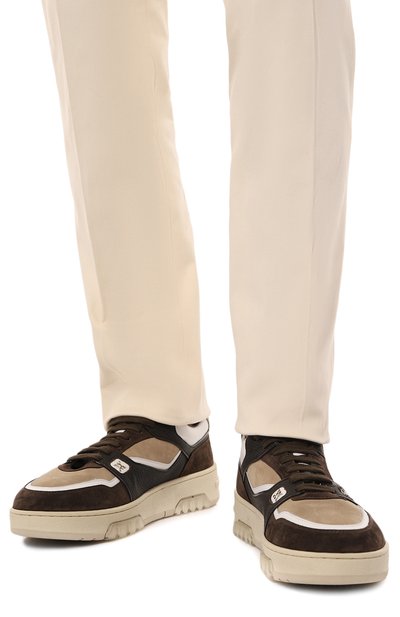 Замшевые кеды zeus ARTIOLI, арт. 0S684/SUEDE/RUBBERIZ.S.KID/CALF/SUED ZEUS, фото 3