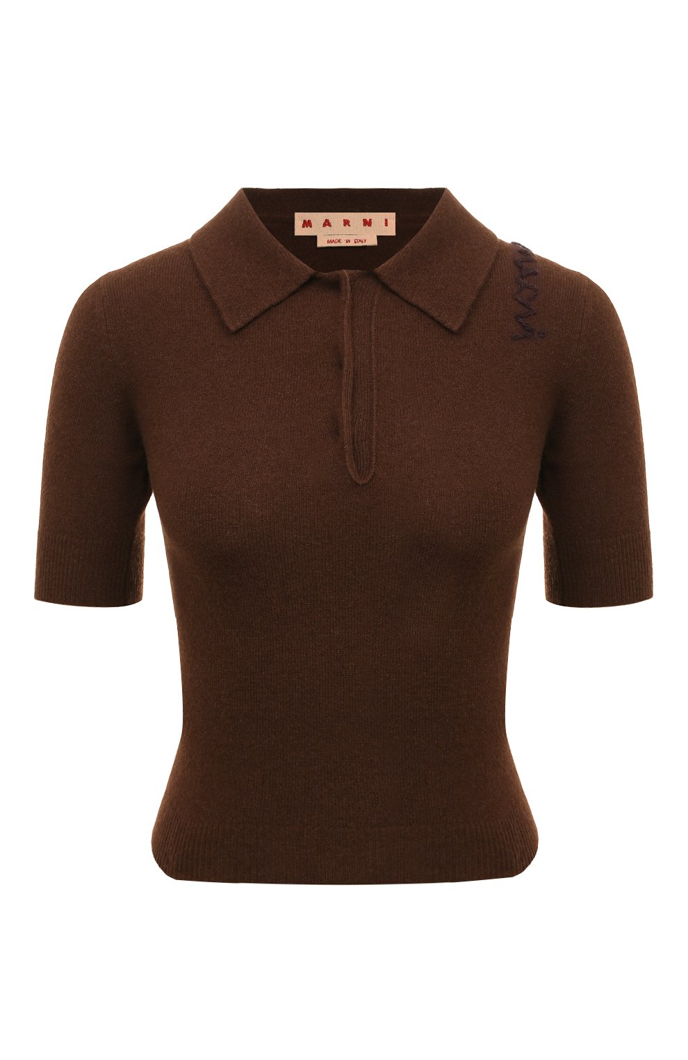 Поло из шерсти и кашемира MARNI, арт. P0MD0040E0/UFZ375, фото 1