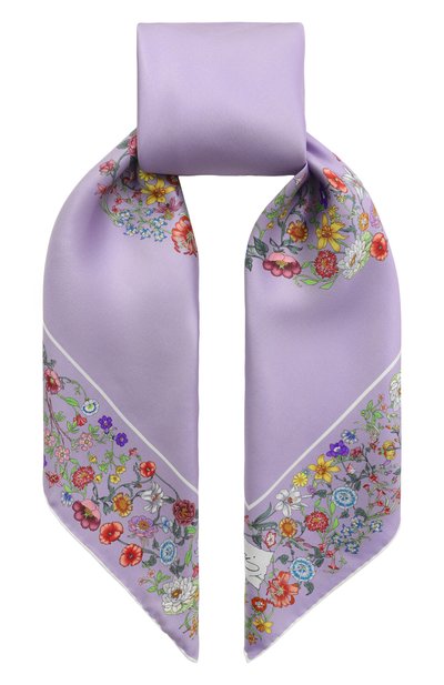 Женский шелковый платок GUCCI, арт. 812278/3G001
