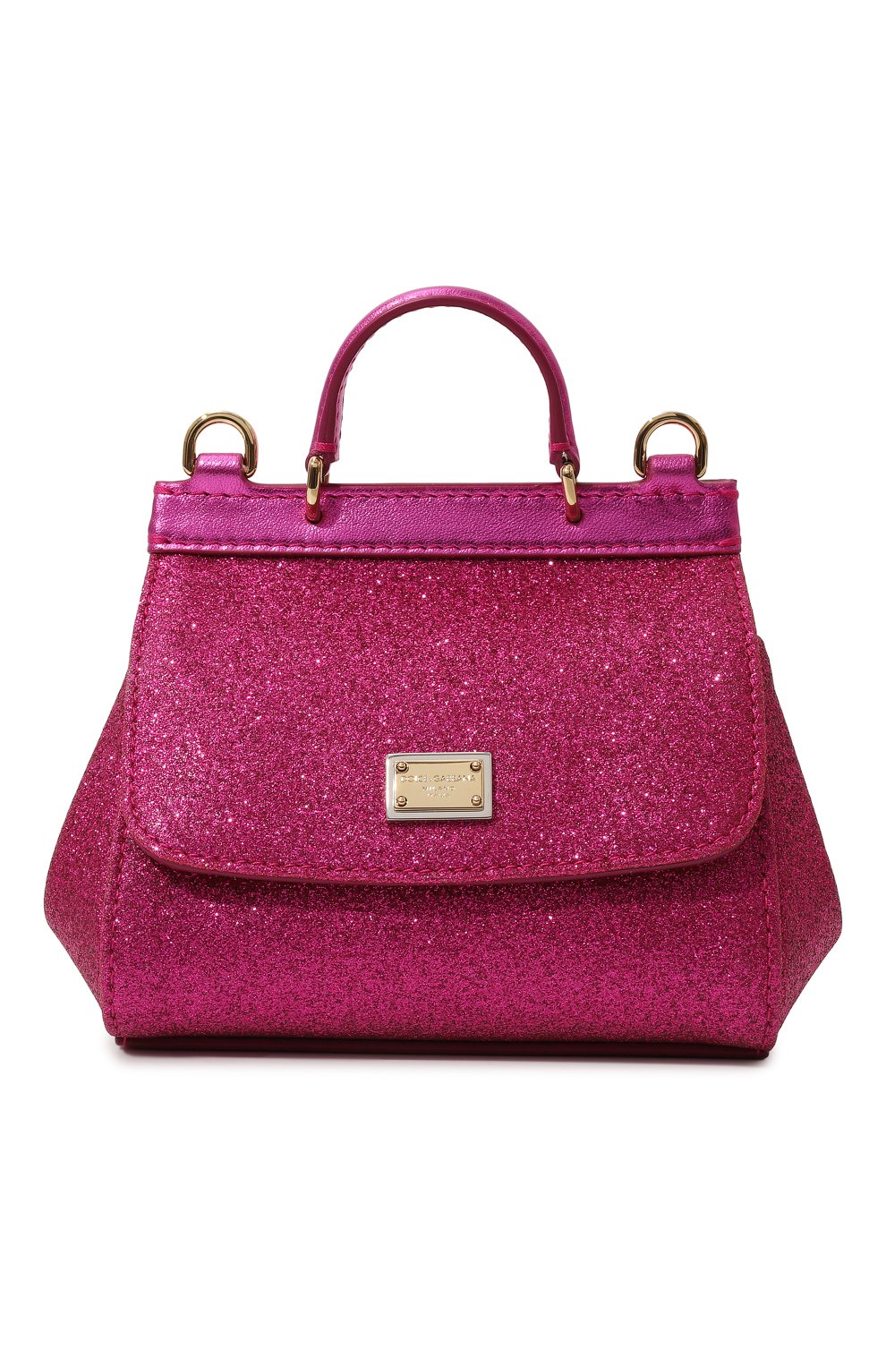 Сумка sicily DOLCE & GABBANA фуксия цвета по цене 68100 руб., арт. EB0003/AA745, фото 1 Сумка sicily DOLCE & GABBANA, арт. EB0003/AA745, фото 1