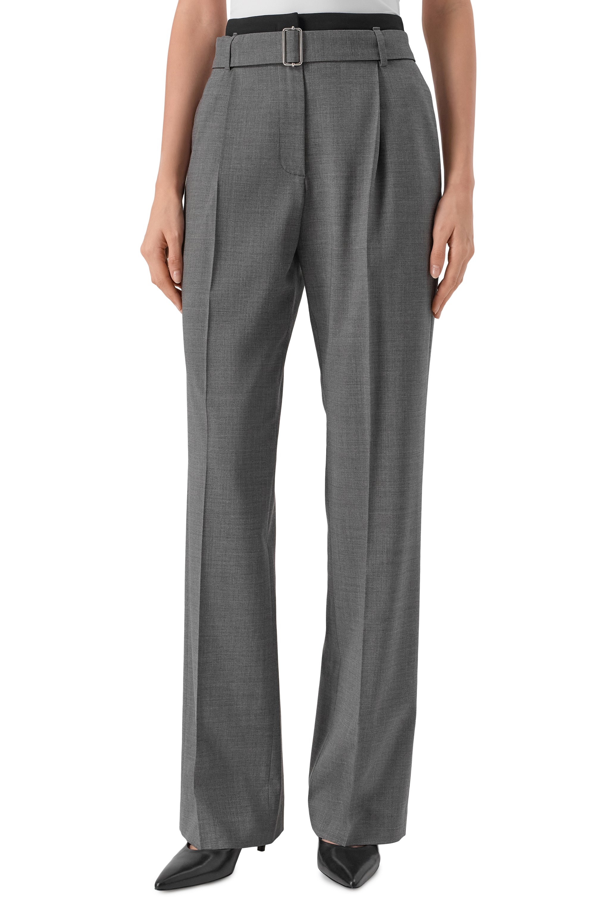 Шерстяные брюки MSGM, арт. 3941MDP04Y/257605, фото 3