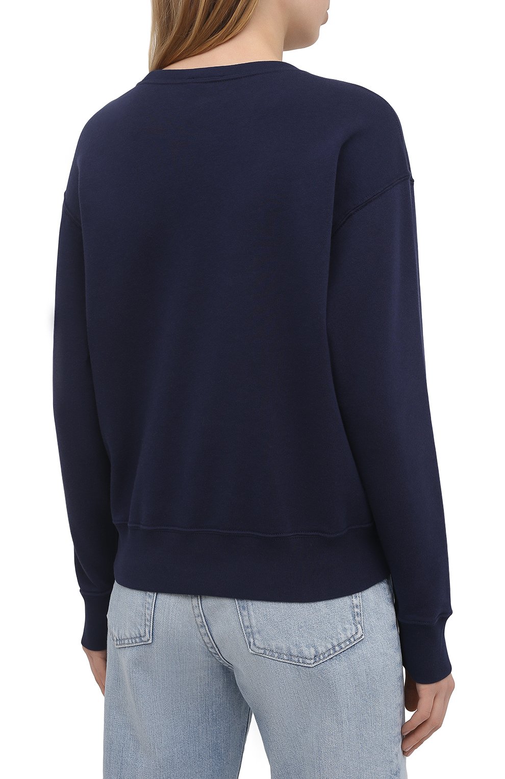 Хлопковый свитшот POLO RALPH LAUREN синего цвета по цене 18350 руб., арт. 211827921, фото 4 Хлопковый свитшот POLO RALPH LAUREN, арт. 211827921, фото 4