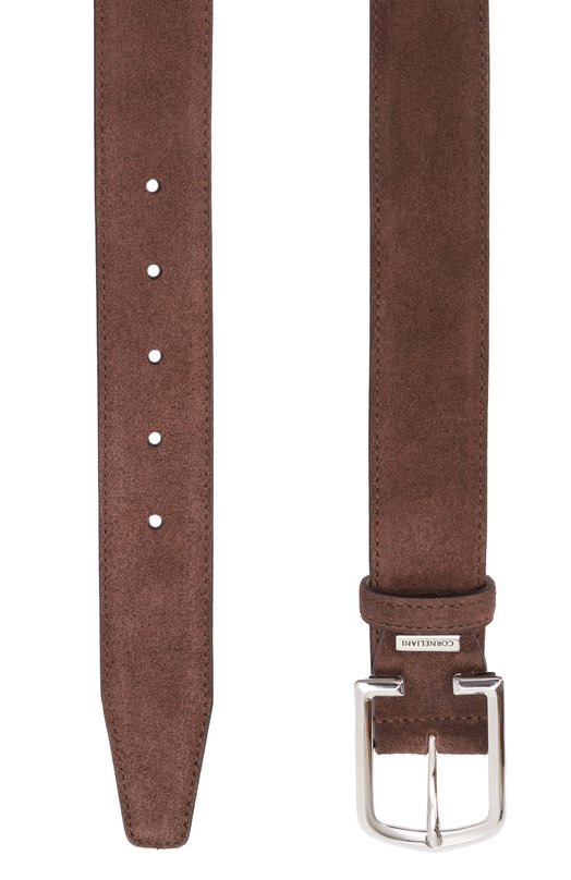 Замшевый ремень Corneliani 25V300-2520822 Коричневый  25V300-2520822 Фото 3