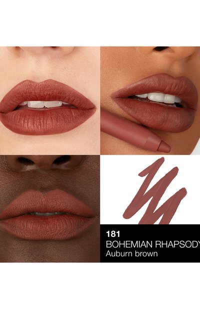 Карандаш для губ powermatte high-intensity lip pencil, оттенок bohemian rhapsody NARS цвета по цене 4380 руб., арт. 34503465NS, фото 3 Карандаш для губ powermatte high-intensity lip pencil, оттенок bohemian rhapsody NARS, арт. 34503465NS, фото 3