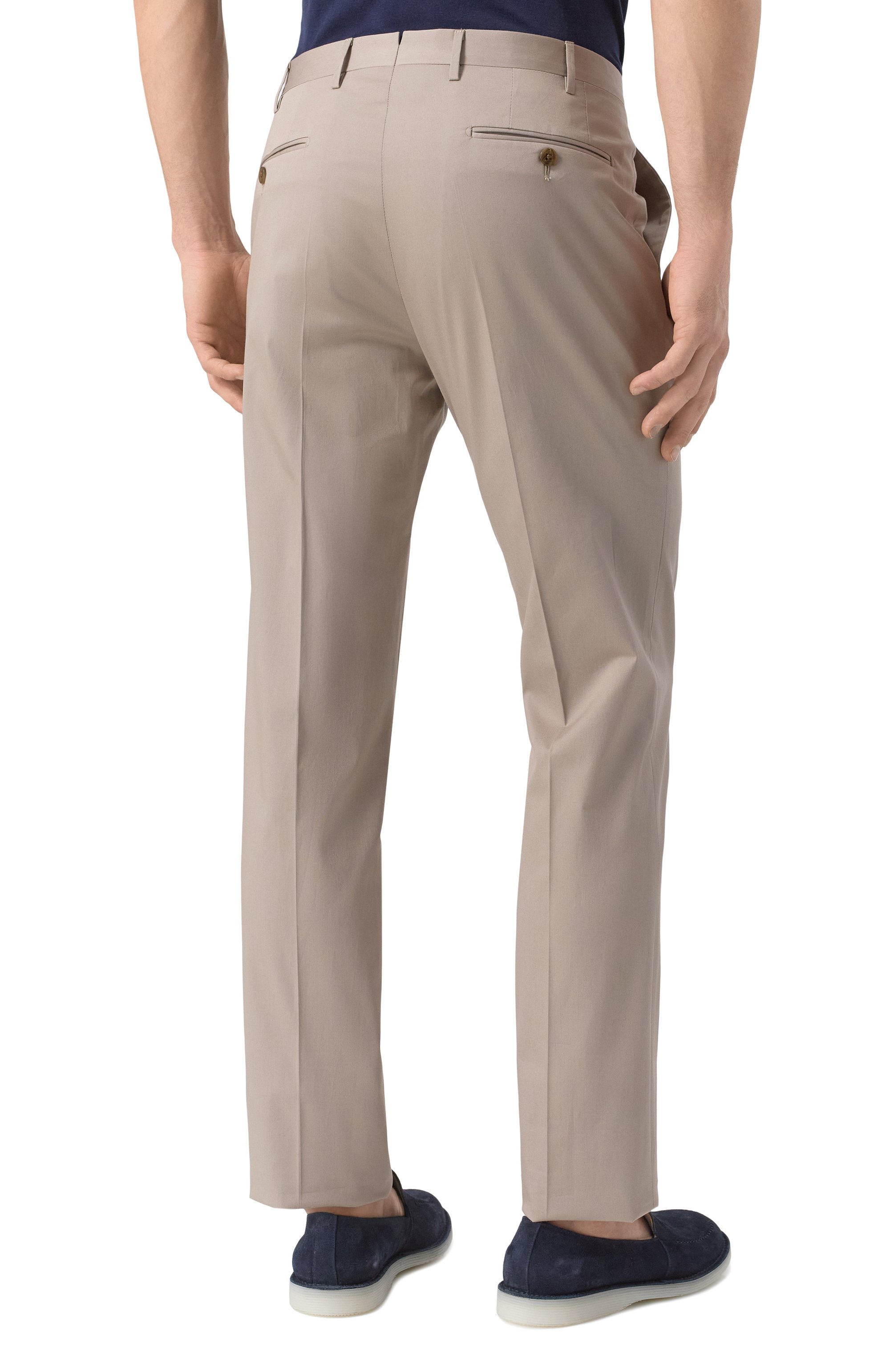 Хлопковые брюки CORNELIANI, арт. 254B01-2514517, фото 4