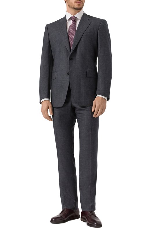 Хлопковая сорочка Brioni RCB10M/P106I Белый  RCB10M/P106I Фото 2