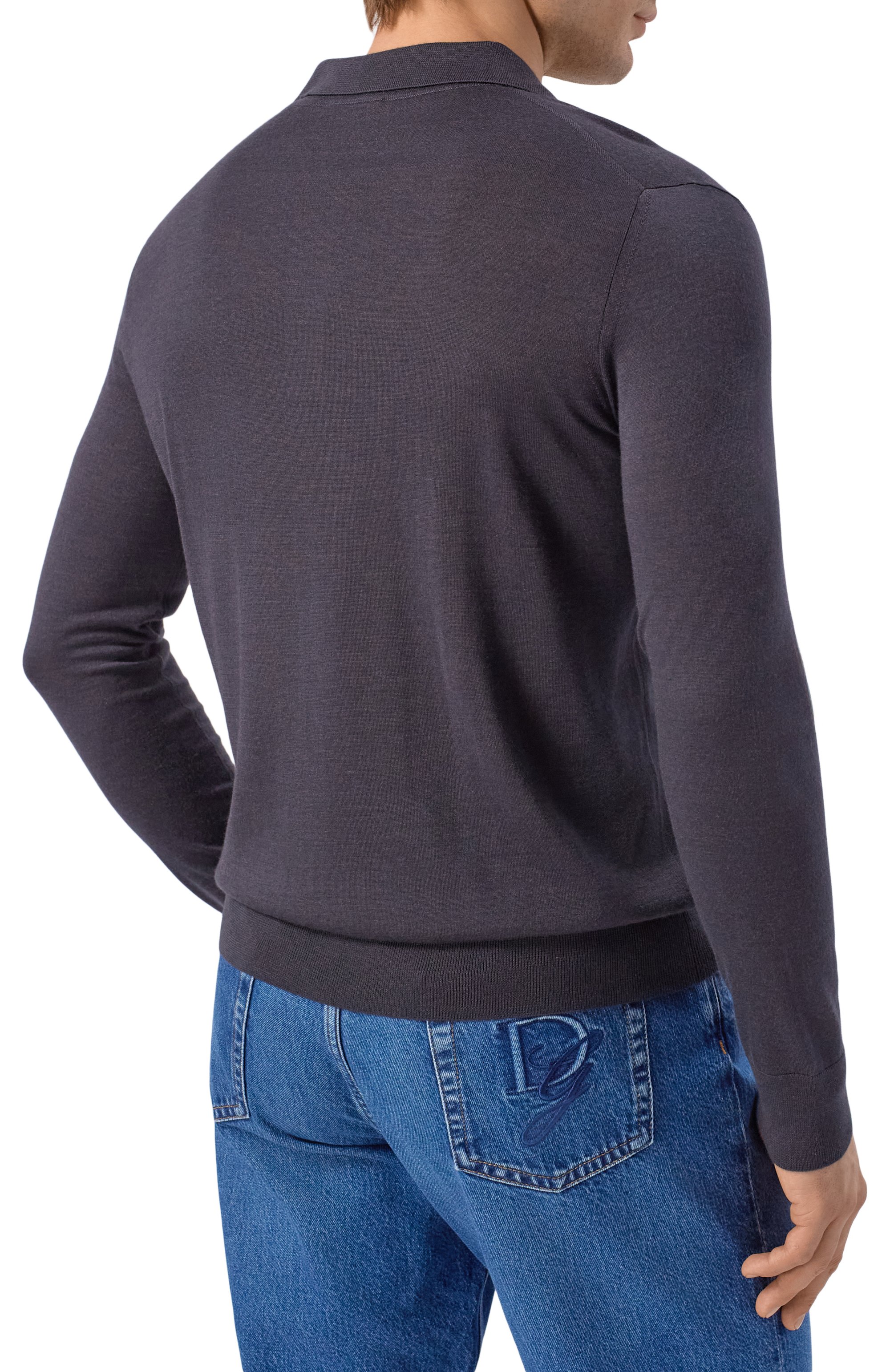 Поло из кашемира и шелка BRIONI, арт. UMR30L/P1K82, фото 4