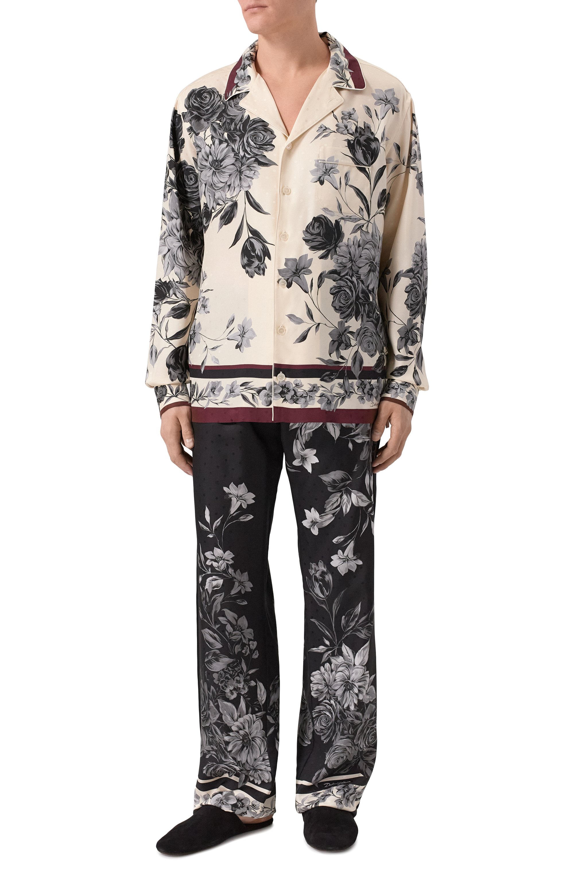 Шелковая рубашка DOLCE & GABBANA, арт. G5IF1T/HI100, фото 2