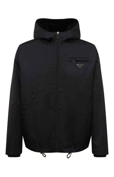 Мужская куртка с меховой подкладкой PRADA, арт. SGB316-I18-F0124-201