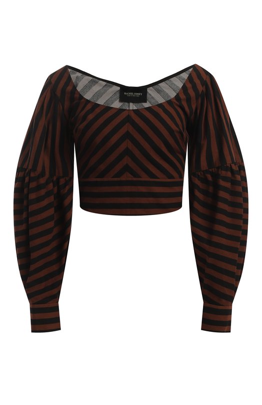 

Хлопковый топ Rachel Comey, Коричневый