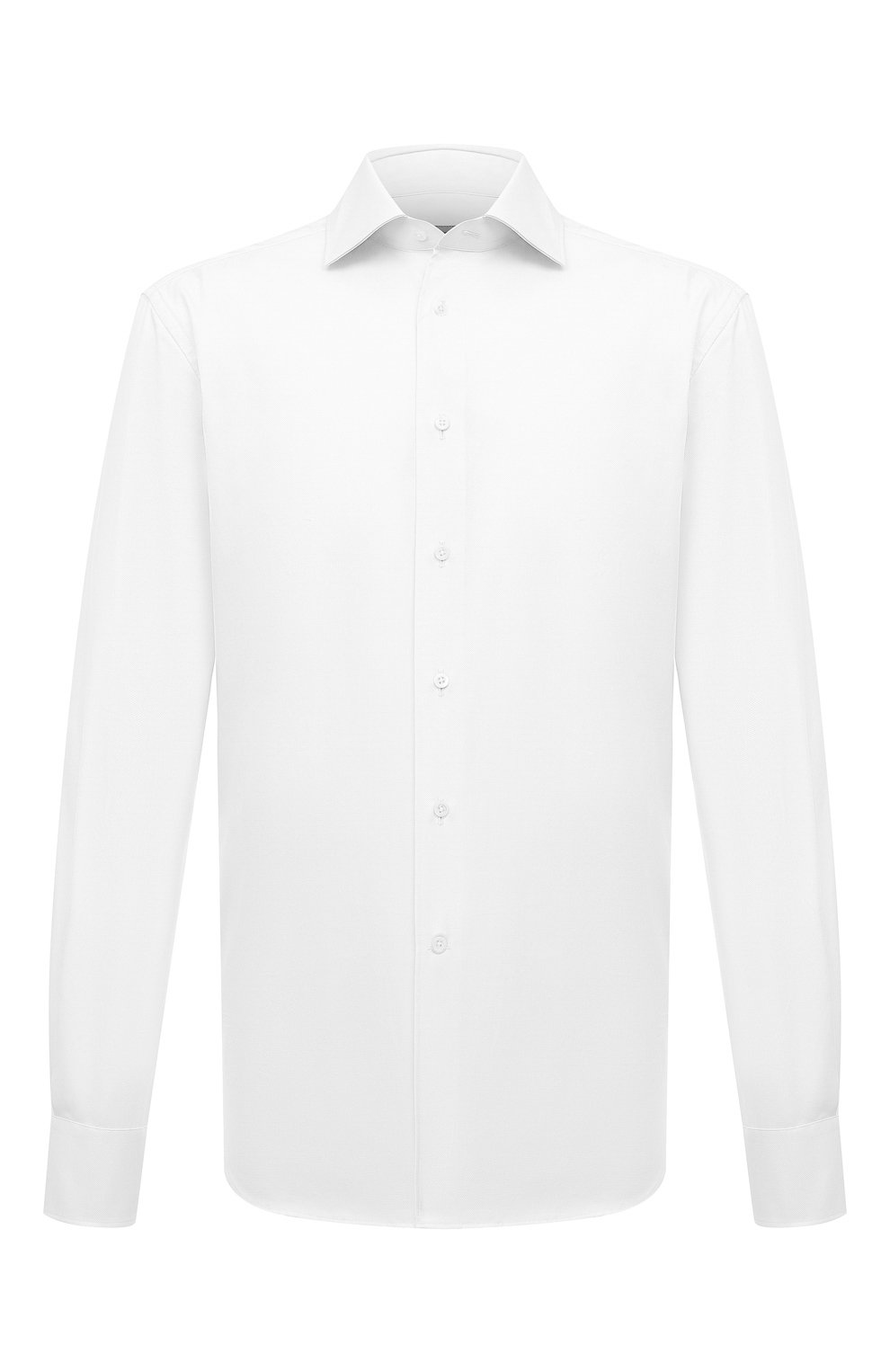 Хлопковая сорочка CORNELIANI белого цвета по цене 56600 руб., арт. 94P100-9411700, фото 1 Хлопковая сорочка CORNELIANI, арт. 94P100-9411700, фото 1