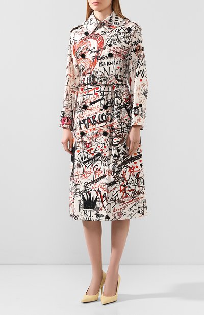 Хлопковый тренч BURBERRY, арт. 8024676, фото 3