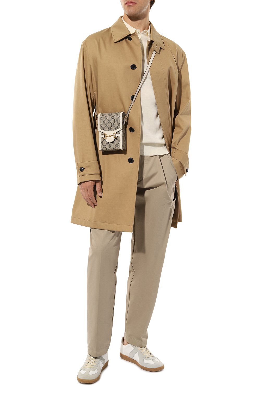 Текстильная сумка gucci horsebit 1955 GUCCI, арт. 625615 92TCG, фото 7