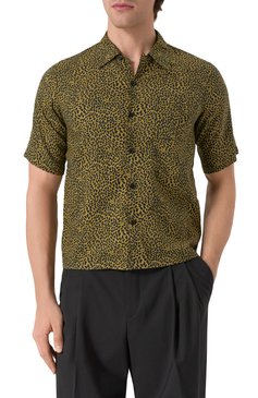 Рубашка из лиоцелла и хлопка SAINT LAURENT, арт. 638555Y04DN 2290, фото 3