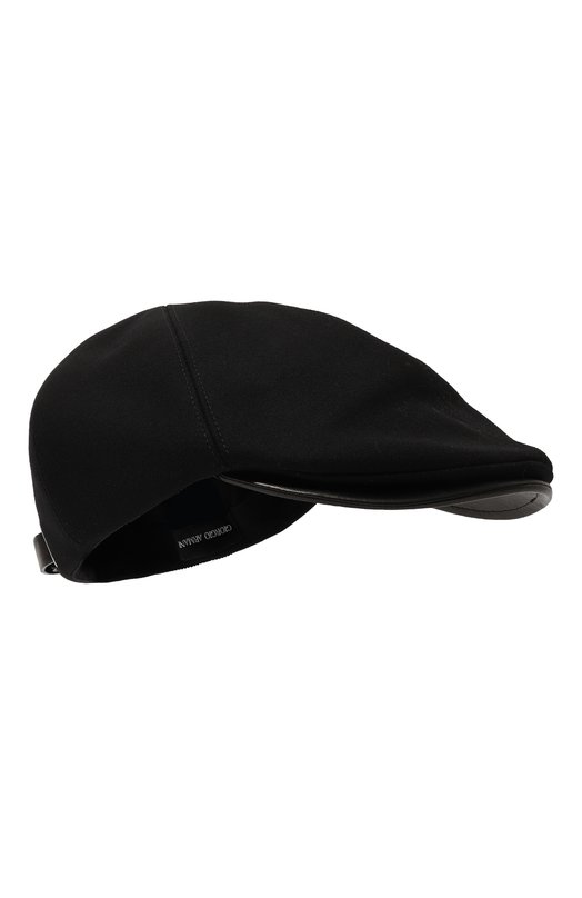 Кепи из шерсти и кашемира Giorgio Armani 747360/1A511 Чёрный 747360/1A511