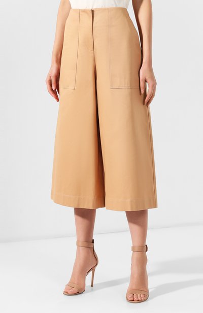 Хлопковые брюки JIL SANDER NAVY, арт. JNWM3052A/JM2418, фото 3