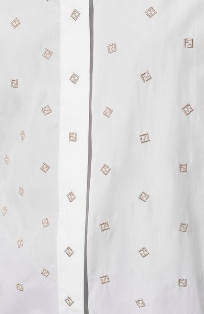 Хлопковая рубашка FENDI, арт. FDC959 AFLK, фото 5