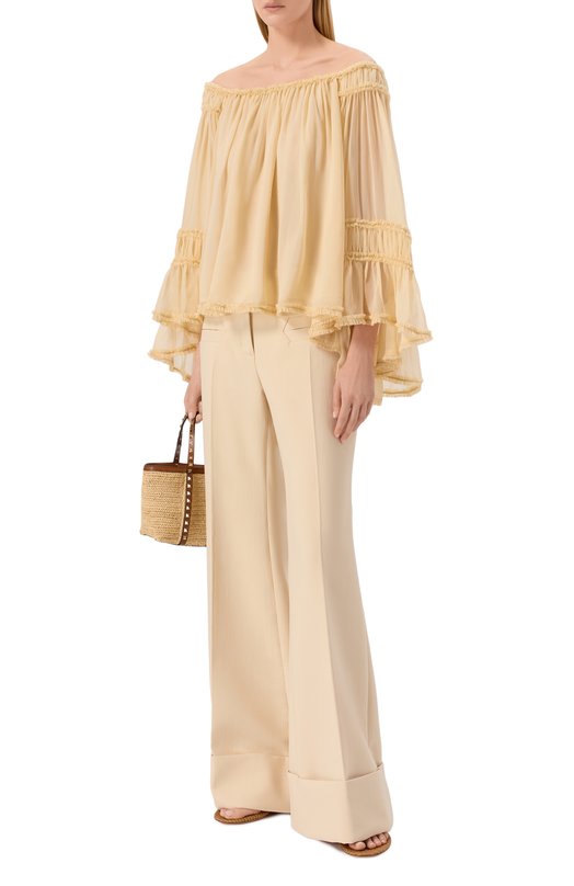 Брюки Zimmermann 6286PC261 Кремовый  6286PC261 Фото 2