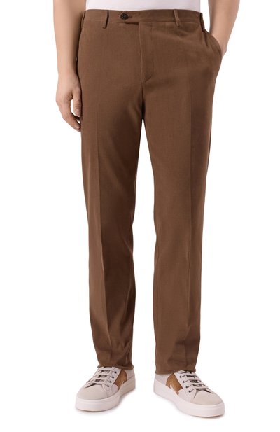 Хлопковые брюки CORNELIANI, арт. 264B01-2618503, фото 3