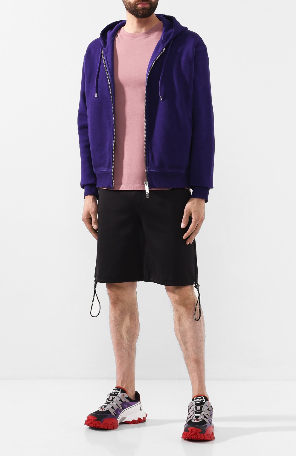 Комбинированные кроссовки climbers VALENTINO, арт. SY0S0C20/DRZ, фото 2