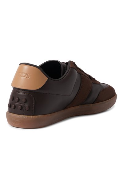Кожаные кеды TOD’S, арт. XXM68C0KP40/RZZ, фото 4